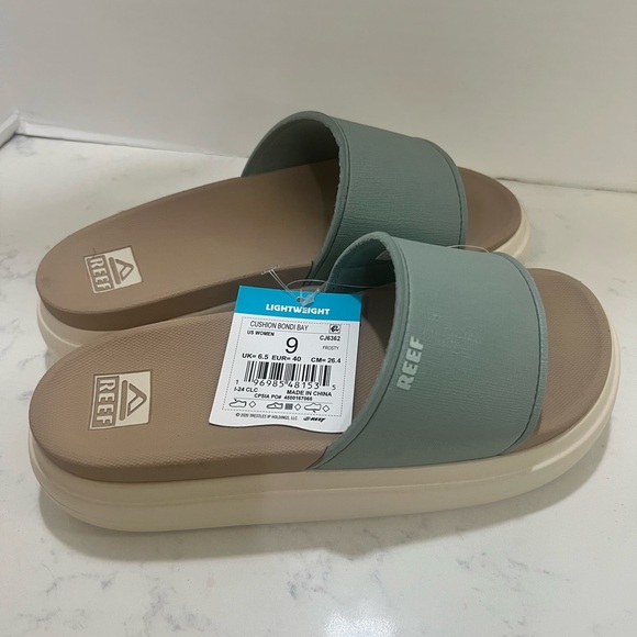 Reef Sandals in Blue and Brown - Picture 3 of 7